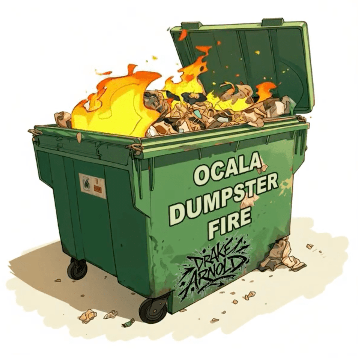 Ocala Dumpster Fire